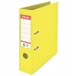 Segregator A4 ESSELTE No.1 Colour'Ice 75mm żółty