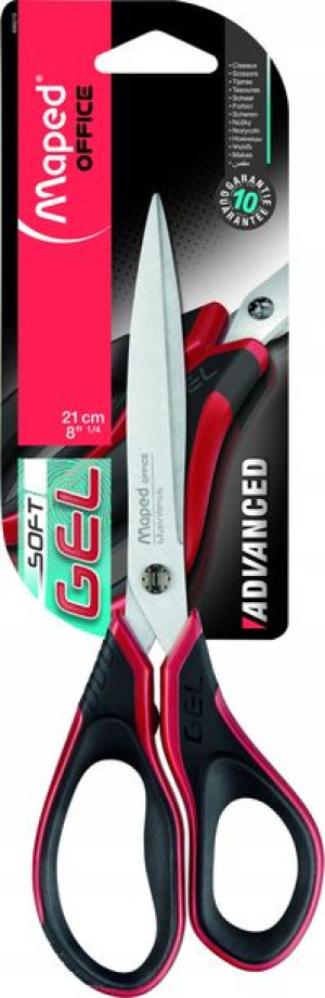 Nożyczki MAPED 21 cm Advanced Gel asymetryczne