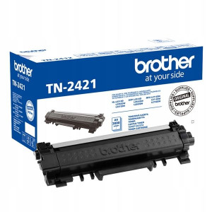 Toner czarny, oryginalny BROTHER TN2421