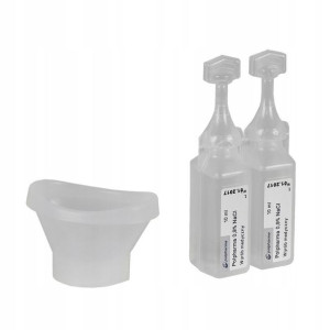 Zestaw do płukania oka 2x10ml + kieliszek