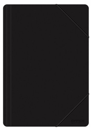 Teczka z gumką PP OFFICE PRODUCTS czarna