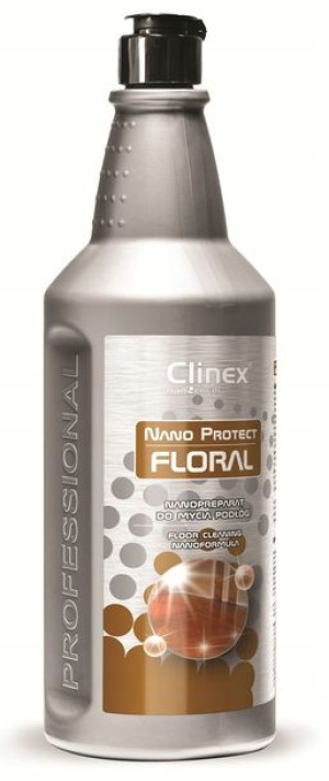 Płyn do mycia podłóg CLINEX Nano Protect Floral 1L