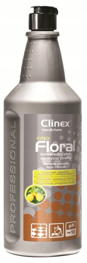 Płyn do mycia podłóg CLINEX Floral Citro 1L