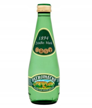 Woda gazowana OSTROMECKO 12x300ml szkło