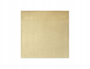 Koperta ozdobna 145x145mm złota 10szt.