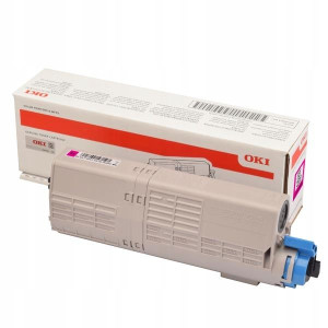 Toner czerwony, oryginalny OKI MC573