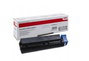 Toner czarny, oryginalny OKI B432/B512 45807111