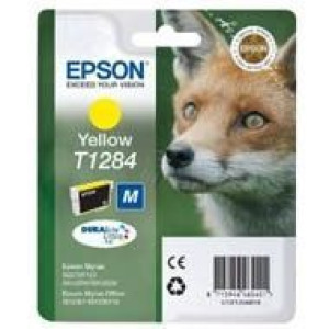 Tusz żółty, oryginalny EPSON T1284