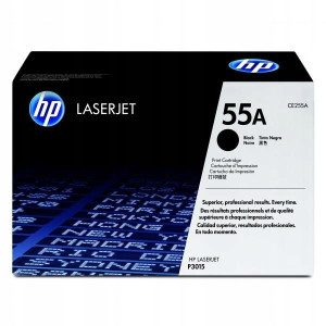 Toner czarny, oryginalny HP CE255A