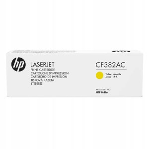 Toner żółty, oryginalny HP CF382AC