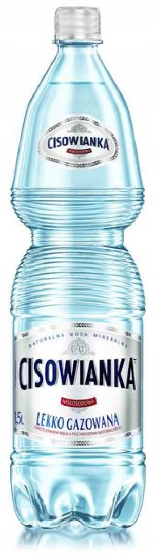 Woda lekko gazowana CISOWIANKA 6x1,5l