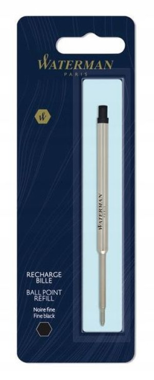Wkład do dług. WATERMAN F standard czarny a'1