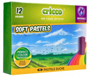Pastele suche CRICCO 12 kolorów