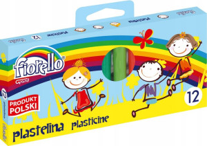Plastelina 12 kolorów FIORELLO
