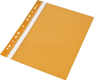 Skoroszyt wpinany PVC MYOFFICE pomarańcz 20szt.