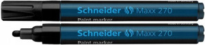 Marker olejowy SCHNEIDER 270 czarny 1-3mm okr.