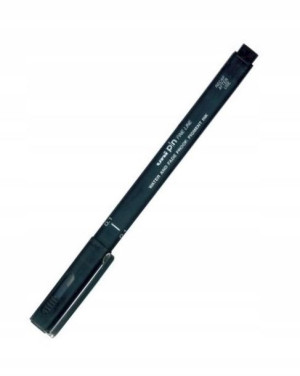 Cienkopis UNI PIN 200 czarny 0,1 mm