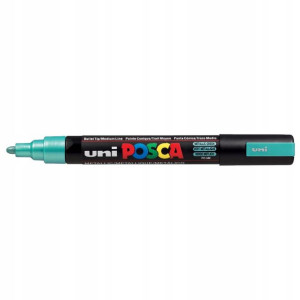 Marker UNI POSCA PC-5M metalik zielony