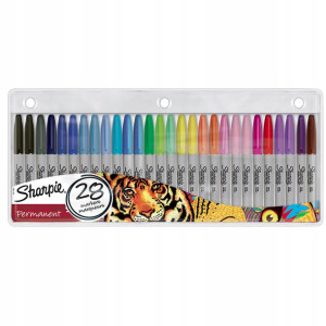 Marker permanentny Sharpie Fine zestaw 28 szt.