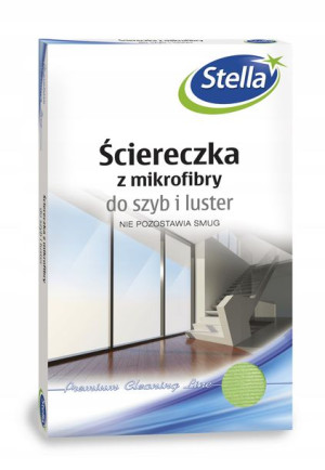Ściereczka do szyb STELLA z mikrofibry
