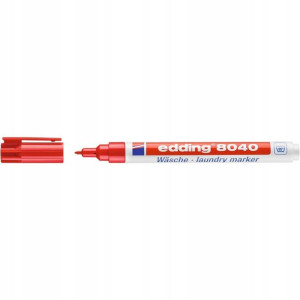 Marker Edding do bielizny 1 mm czerwony
