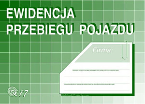 Ewidencja przebiegu pojazdu A5 M&P K-17