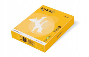 Papier kolorowy A3 80g ciemnożółty