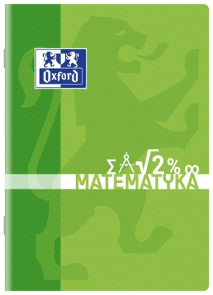 Zeszyt w kratkę A5/60 OXFORD Matematyka