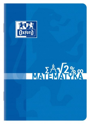 Zeszyt w kratkę A4/60 OXFORD Matematyka