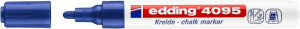 Marker kredowy Edding 4095 niebieski okr.