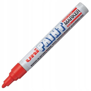Marker olejowy Uni PX-20 czerwony okr.