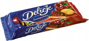 Delicje Szampańskie wiśniowe 147g