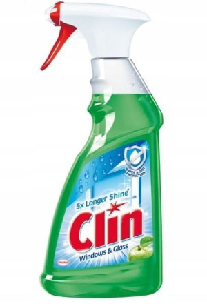 Płyn do mycia szyb Clin 500ml jabłkowy