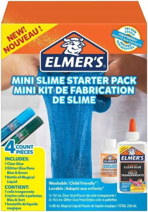 Zestaw startowy Elmers Slime zielono-nieb mały