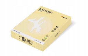 Papier kolorowy A3 80g jasnożółty