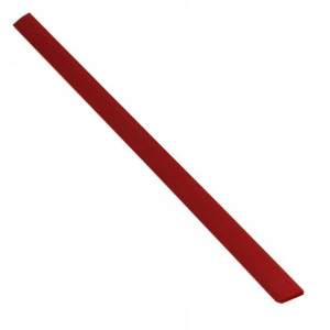 Listwy wsuwane 6 mm czerwone 50szt.