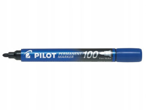 Marker permanentny Pilot SCA-100 niebieski okr.