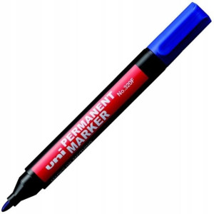 Marker permanentny UNI 320 niebieski okr.