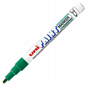Marker olejowy Uni PX-21 zielony 0,8-1,2mm okr.
