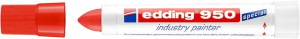 Marker w paście Edding 950 czerwony okr.