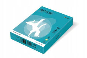 Papier kolorowy A4 160g morski