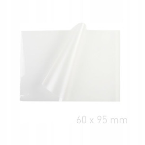 Folia laminacyjna 60X95mm 125mic. Opus