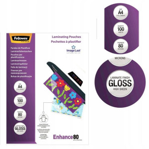 Folia laminacyjna A4 80mic. FELLOWES