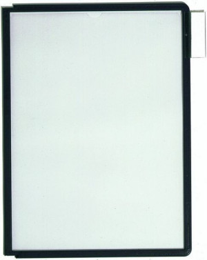 Panele prezentacyjne A4 DURABLE czarne 5szt.