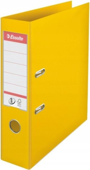 Segregator A4 ESSELTE No.1 Standard 75mm żółty