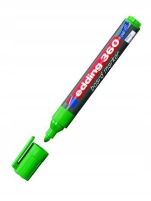 Marker do tablic EDDING 360 zielony okr.