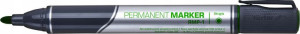 Marker permanentny RYSTOR RMP-1 zielony okr.