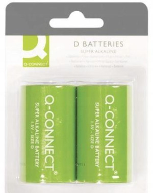 Baterie R20 Q-CONNECT 2szt.
