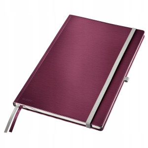 Notes w kratkę A4/80 LEITZ Style rubinowa czerwień