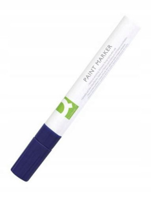 Marker olejowy Q-CONNECT niebieski 2-3mm okr.